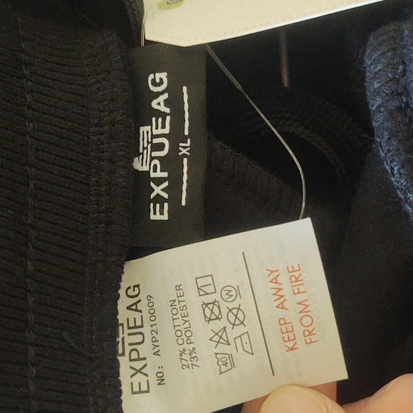 NWT Men’s Expueag Sweatpants Size XL - Picture 4 of 5